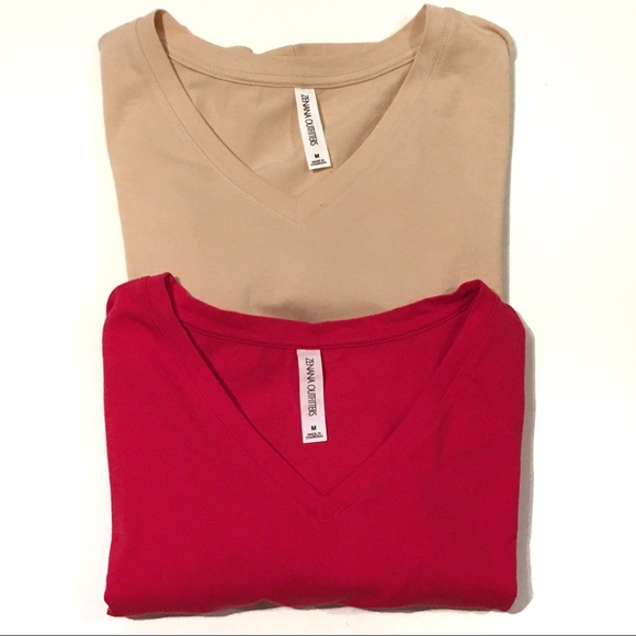 Zenana Outfitters Vneck T Shirts 